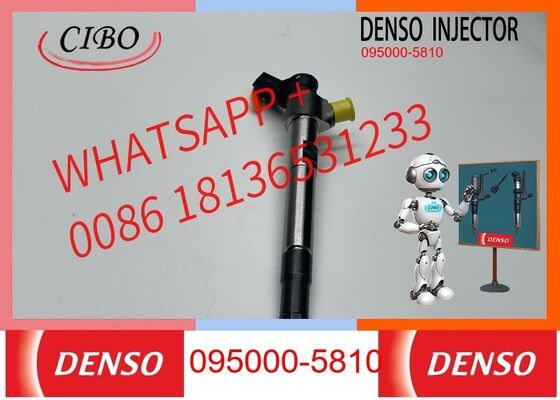 Harga bagus Injektor Bahan Bakar Common Rail Denso original 095000-5810 LR006803 1495919 Pengganti OEM 6C1Q-9K546-BC Suku Cadang Otomotif Mesin Diesel injektor baru original On line