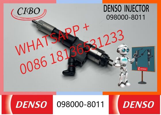 Harga bagus Denso asli Common Rail Diesel Fuel Injector 098000-8011 VG124608005 VG1246080051 Injector Assy untuk HOWO A7 D12 Motor Truck asli injektor baru On line