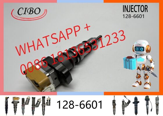 Buen precio Inyector de combustible 128-6601 para excavadora CAT 322C, cargadora 953C 963C, Common Rail 131-7150 135-5459 10R0782, inyector nuevo original, nuevo, original, nuevo inyector En línea