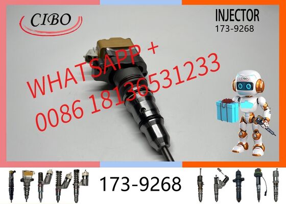 Buen precio inyector de combustible diésel original 173-9268 0R9348 EX639348 para motor C7 C15 C18 3406E, pieza de repuesto, inyector nuevo original, inyector nuevo En línea
