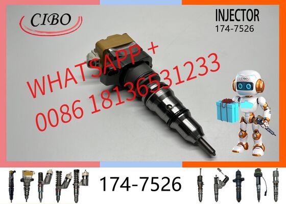 Buen precio Inyector de combustible original 174-7526 173-9267 173-9268 174-7527 174-7528 para 3126 C7 3406E C15 C18 3408 3408E 3412 Camión nuevo inyector original nuevo inyector En línea