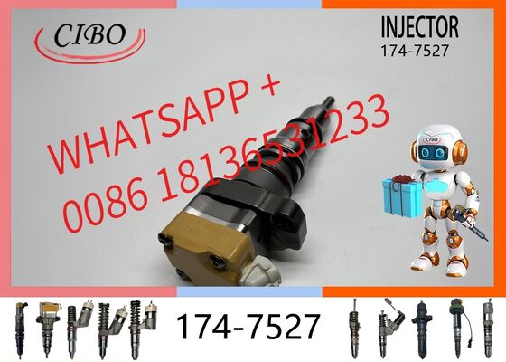 Buen precio original 174-7527 Conjunto de inyector de combustible Common Rail para 3126 C7 3408 3412 3406E C15 C18 173-9268 174-7528 222-5967 inyector nuevo inyector original nuevo En línea