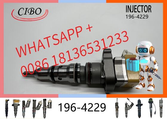 Buen precio Original 196-4229 1964229 Reemplazo de inyector de combustible para el motor diesel 3126 3126B 3126E Parte nuevo inyector original nuevo inyector En línea