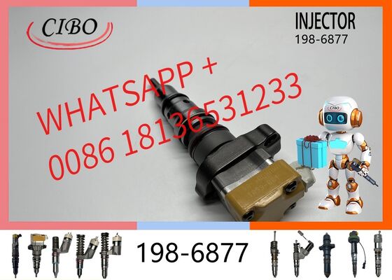 Dobra cena oryginalny 198-6877 Zespół wtryskiwacza paliwa do silnika koparki 3126 Zamiennik dla OEM 1964229 1986605 1986877 nowy wtryskiwacz oryginalny nowy wtryskiwacz W Internecie