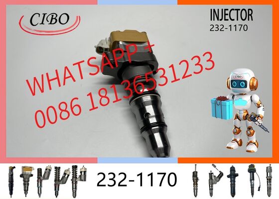 Bon prix ensemble d'injecteur de carburant diesel 3126 232-1170 pièce de moteur 198-6877 173-4059 20R-5392 10R1262 232-1167 nouvel injecteur original nouvel injecteur En ligne