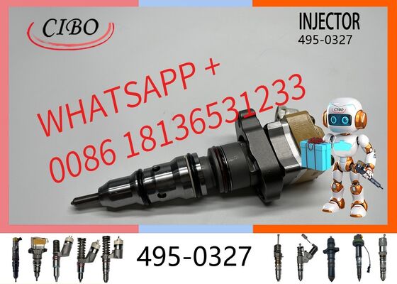 Хорошая цена оригинальный 495-0327 Premium Fuel Injector Assembly совместимый с 3126 Дизельным двигателем, 196-4229 Замена оригинального нового инжектора Онлайн
