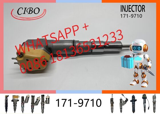 Buen precio original 171-9710 válvulas de inyección inyector de combustible 1719710 174-7527 0R-9348 179-6020 para 3408E 3412E 3412 HEUI Sistema inyector nuevo original En línea