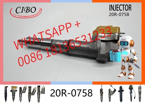 İyi fiyat Orijinal 20R-0758 Motor Parçaları Common Rail Enjektör Montajı 153-5938 174-7527 232-1172 3126 3412 Dizel Motor için orijinal yeni enjektör Çevrimiçi