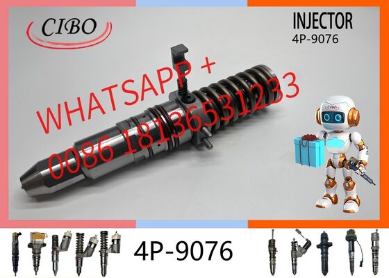 Buen precio Inyector de combustible original 4P-9076 para motor 3508 3512 Camión volquete minero 777B 789 Reemplazo para OEM 0R-2921 inyector nuevo original nuevo inyector original nuevo En línea