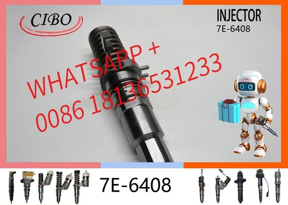 Buen precio inyector de combustible de riel común para excavadora de alta calidad 7E-6408 7E6408 para generador 3508 inyector nuevo original inyector nuevo original En línea