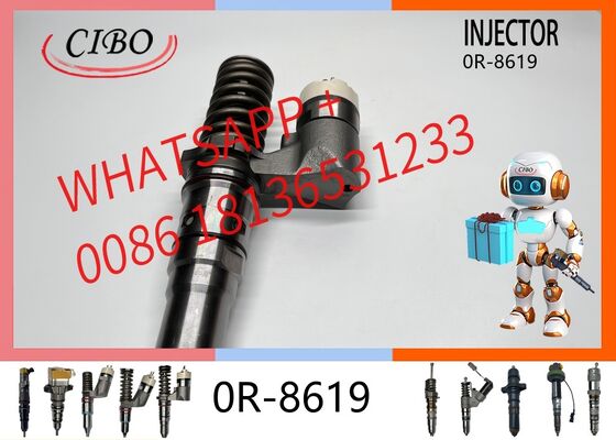 Buen precio inyector de riel común original 0R-8619 0R8619 150-4453 reemplazo para accesorios de motor diésel 5130B inyector nuevo original En línea