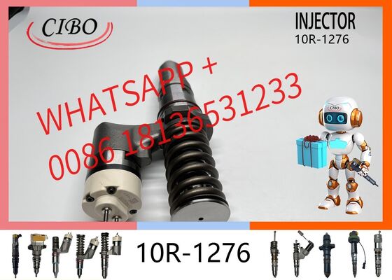 Harga bagus 10R-1276 Suku Cadang Mesin Mesin Common Rail Diesel Injector untuk Wheel Loader 3508 3512 3516 994D 250-1303 injector baru asli injector baru On line