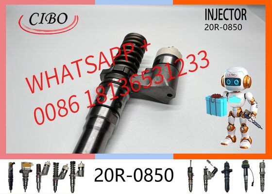 Buen precio válvula de inyección original 20R-0850 329-0213 para motor 3516B 3508B 3500 C12, inyectores de combustible para automóviles, reemplazo diésel para inyector original nuevo OEM, inyector original nuevo En línea