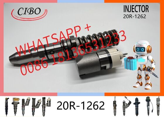 Buen precio inyector de combustible diésel de riel común de alta presión 20R-1262 original para motor C3500B 5130B 5230B excavadora repuesto de motor inyector nuevo original inyector nuevo En línea