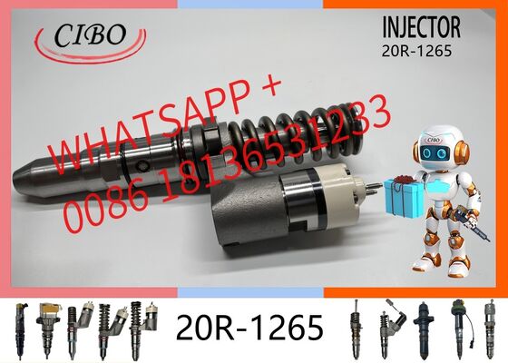 Buen precio inyector de combustible original 20R-1265 386-1753 379-0509 392-0212 20R-1272 Common Rail para 3508 3512 inyector nuevo original inyector nuevo En línea