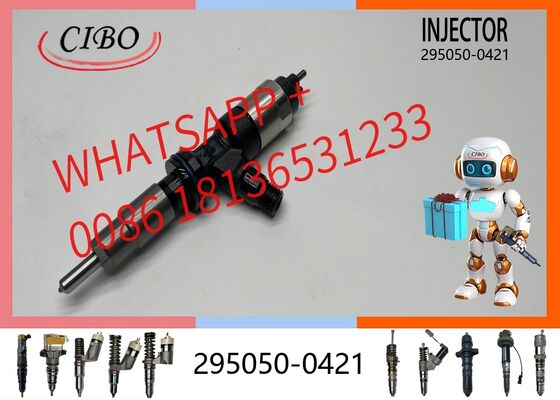 سعر جيد حقن سكة مشتركة أصلي 295050-0421 370-7287 T409983 لمحرك ديزل C4.4 رباعي الأسطوانات للحفارات والمولدات ضمان 6 أشهر حقن جديد حقن أصلي جديد متصل