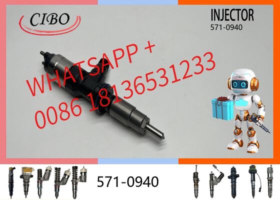 Guter Preis original 571-0940 Common Rail Einspritzventil für C4.4 C6.6 C7.1 323 GX Bagger Motor Ersatzteile Ersatz für OEM neue Original neue Einspritzdüse Online