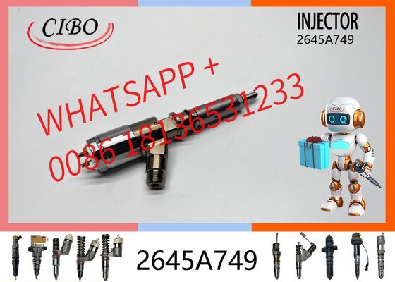 Dobra cena oryginalny wtryskiwacz paliwa 2645A749 10R-7671 10R-7672 10R-7673 10R-7939 10R-7669 320-0677 do silnika C6.4 C6.6 koparki 320D zamiennik oryginalny nowy wtryskiwacz W Internecie