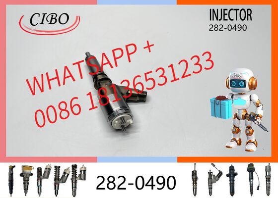 İyi fiyat Orijinal 282-0490 Common Rail Enjektör 321-3600 320-3800 10R7672 C6.6 C4.4 320D Ekskavatör için yeni enjektör orijinal yeni enjektör Çevrimiçi