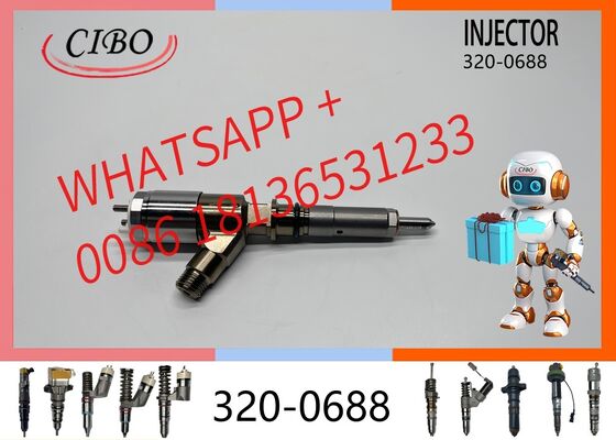 Bon prix Pompes à injecteur de rail commun pour excavatrice C6.6 C6.4 320D D6N Parties moteur Injecteur de carburant Remplacement pour OEM nouvel injecteur nouveau injecteur original En ligne