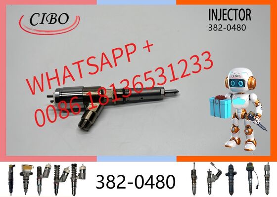 Dobra cena Oryginalny wtryskiwacz Common Rail 382-0480 3820480 do koparek, zamiennik OEM, oryginalny nowy wtryskiwacz W Internecie