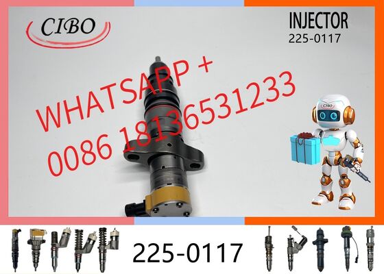 Goede prijs origineel 225-0117 Motorinjector Graafmachine Onderdelen voor C9 330D 336D Common Rail Vervanging voor OEM nieuwe injector originele nieuwe injector Online