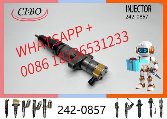 Goede prijs originele 242-0857 Rail Fuel Injector Assembly 293-4072 254-4340 267-3360 voor 330D 336D C9 Motor nieuwe injector originele nieuwe injector Online