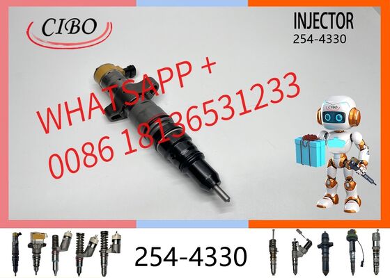 Prezzo buono iniettore originale 254-4330 per motore diesel Common Rail per escavatore C9 387-9434 10R7222 20R-8060 sostituzione per iniettore OEM nuovo iniettore originale nuovo In linea