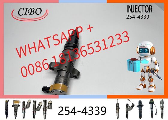 Giá tốt 254-4339 nguyên bản Máy phun nhiên liệu động cơ diesel Common Rail cho C9 E330D 330 Excavator 266-4446 267-9710 267-9717 267-9722 T400726 mới nguyên bản đầu phun mới Trực tuyến