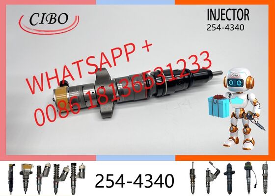 Guter Preis Original 254-4340 C9 Common Rail Brennstoffspritzer für E330D E336D Bagger Ersatzteil neuer Spritzer Original neuer Spritzer Online