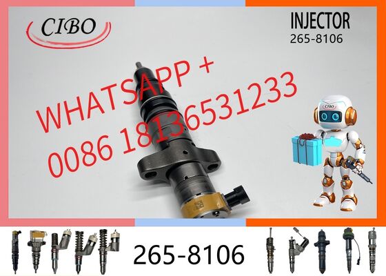 سعر جيد استبدال حاقن وقود محرك الديزل 265-8106 2681836 267-3360 لمحرك C7 C9 الصناعي، حاقن جديد أصلي، حاقن جديد متصل