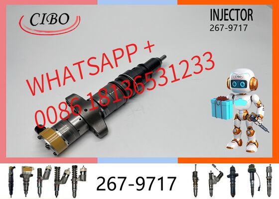 Buen precio original C7 C-9 inyector de combustible 267-9717 10R7224 3282576 249-0712 235-5261 piezas de repuesto para excavadora 336D nuevo inyector original nuevo inyector En línea