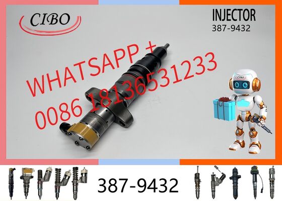 Good price original  387-9432 Diesel Engine Parts Fuel Injector Assembly for Excavator C7 C9 3406e Common Rail Injector Replacement new injector original new injector online