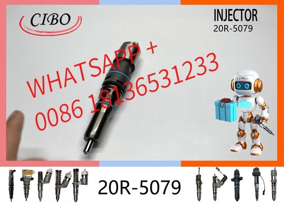 Buen precio inyector de combustible de repuesto 20R-5079 original para excavadora OEM C9.3 336E cargadora de ruedas 966K inyector nuevo inyector original nuevo En línea
