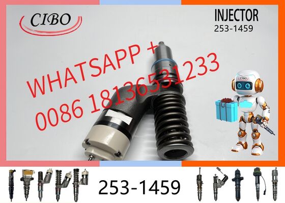 Guter Preis Original 253-1459 Baggerzubehör Kraftstoffeinspritzer für 725 730 966H R1600H Radlader C11 C13 Ersatz für OEM neuen Injektor Original neuer Injektor Online
