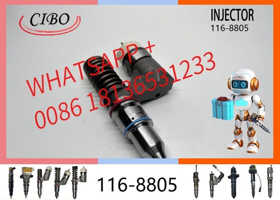 Dobra cena Oryginalny wtryskiwacz paliwa diesla 116-8805 do silnika C12 3176 3196 E345B Excavator Part 116-8866 1660149 Zamiennik dla OEM nowy oryginalny nowy wtryskiwacz W Internecie