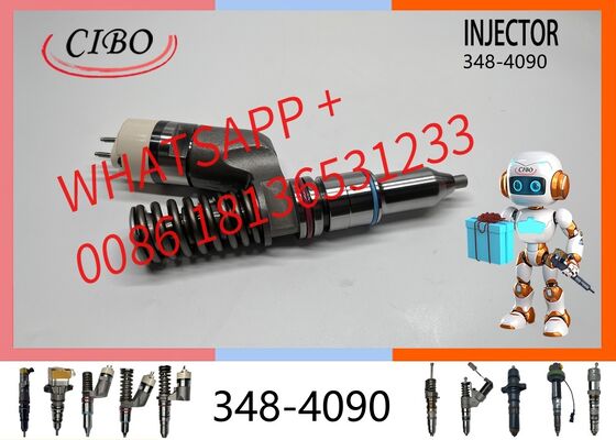 Buen precio original 348-4090 Conjunto de inyector de combustible diésel electrónico Common Rail, piezas diésel para motor C13 E345C E349D, inyector nuevo original, inyector nuevo original En línea