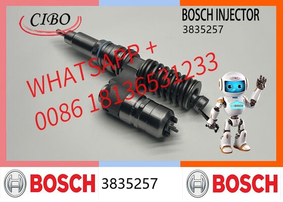 Dobra cena Oryginalny wtryskiwacz Bosch 3835257 do silników Diesla, zamiennik OEM 20440412, kompatybilny z silnikami Volvo D12, FH12, FM12, do koparki EC700, numer referencyjny 21160093, 3836007, oryginalny nowy wtryskiwacz W Internecie