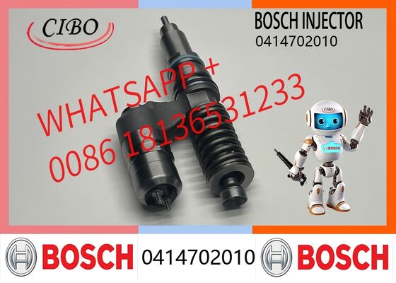 Harga bagus Bosch Original Truck Engine Parts Diesel Fuel Injector 0414702010 Penggantian untuk OEM 20440409 Cross Reference 20440412 untuk Mesin Diesel Besar 21160093 FM Truck original new injector On line