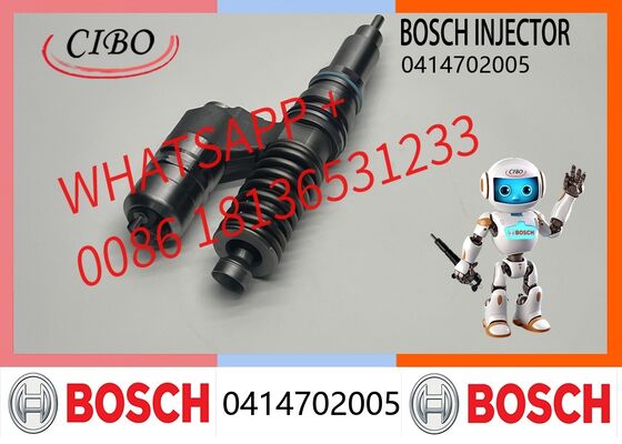 Хорошая цена Bosch оригинальный Common Rail Injector Fuel Injector 0414702005 для Volvo FH12 FM12 D12 D12C D12D D12F, совместимый с несколькими сериями двигателей, Замена для OEM 20440409 3155044 оригинальный новый инжектор Онлайн