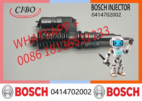Good price Bosch original For D12C D12D Truck Engine Parts Diesel Fuel Injector 0414702002 Replacement for OEM, for heavy duty diesel engine application original new injector online