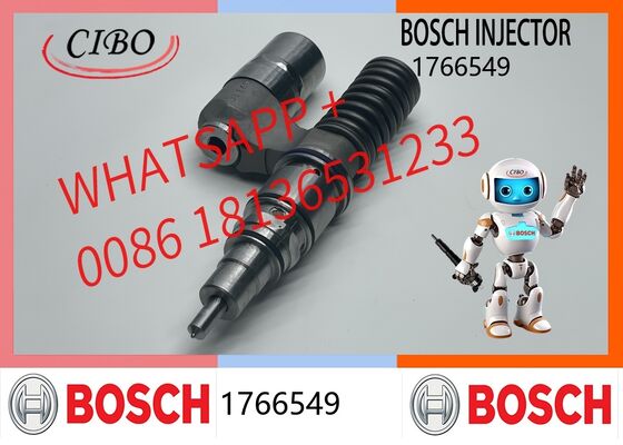 Хорошая цена Bosch оригинальный 1766549 топливный инжектор 1920420 для экскаваторного двигателя Scania, для применения в тяжелых дизельных двигателях, Замена для OEM 1734493, 1942702 оригинальный новый инжектор Онлайн