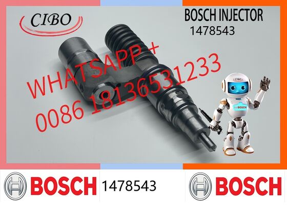 Хорошая цена Оригинальная топливная форсунка Bosch 1478543 для применения в дизельных двигателях для тяжелых условий эксплуатации, замена OEM 1440580, совместима с деталями дизельных двигателей Scania DC12 DC16 D12, оригинальная новая форсунка Онлайн