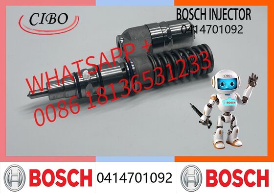 Good price Bosch original 0414701092 Fuel Injector Replacement for OEM 1734493 Compatible with Scania DC09 DC13 DC12 DC16 Diesel Engine, for heavy duty diesel engine application original new injector online