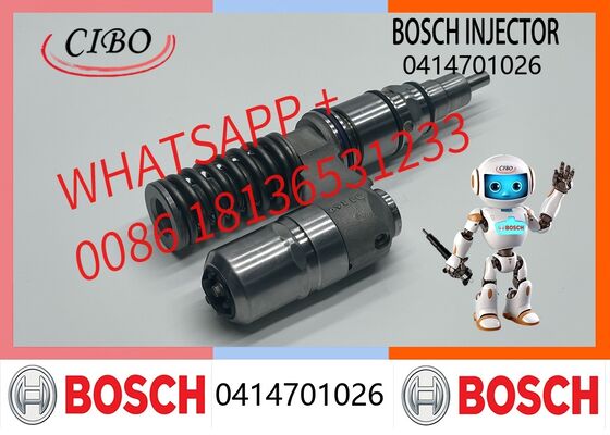 Good price Bosch original Truck Engine Parts Auto Parts Diesel Fuel Injector 0414701026 Replacement for OEM, compatible with standard truck applications, reliable automotive fuel system original new injector online