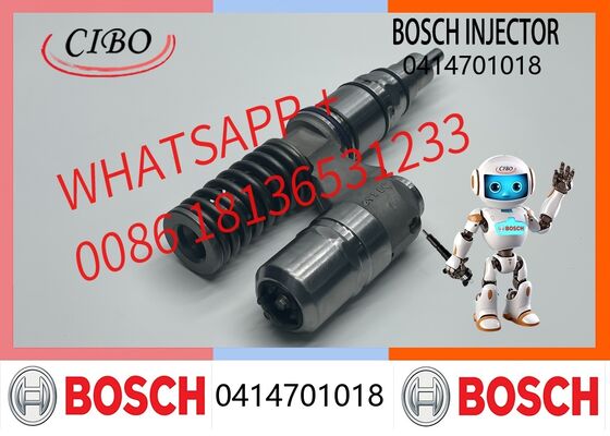 Good price Bosch original 0414701018 Common Rail Injector for Diesel Truck Engine Parts Replacement for OEM, for heavy duty diesel engine application original new injector online