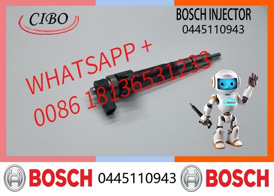 Goede prijs Bosch originele brandstofinspuitstuk spuitstuk Common Rail Injector 0445110943 vervanging voor OEM voor auto's, voor industriële en bouwmachines originele nieuwe injector Online