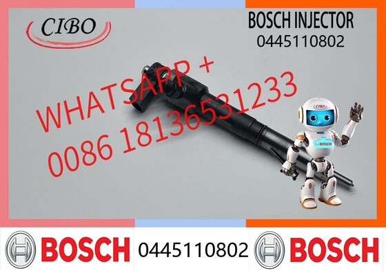 Goede prijs Bosch originele 0445110802 Common Rail Brandstofinjector Assemblage voor Vrachtwagen, Diesel Common Rail Brandstofinjector Vervanging voor OEM, Compatibel met Commerciële Vrachtwagen Toepassingen originele nieuwe injector Online