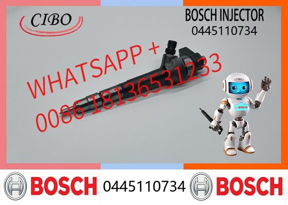 Καλή τιμή Bosch πρωτότυπο 0445110734 Υψηλής απόδοσης Common Rail Injector για κινητήρες ντίζελ Αντικατάσταση για OEM, για εφαρμογές βαρέων κινητήρων ντίζελ, Κατάλληλο για ελαφρύ φορτηγό πρωτότυπο νέο ένετρο Διαδικτυακά