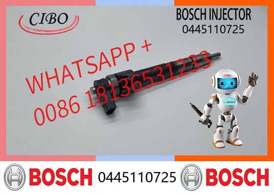 İyi fiyat Bosch orijinal Common Rail Enjektor 0445110725 Dizel Yakıt Enjektoru 2.0 CRDI'nin Değiştiricisi, kazıcı ve kamyon uygulamaları için tasarlanmış orijinal yeni enjektor Çevrimiçi